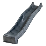 Jack and June Tsuri 10ft Wave Playset Slide - Grey - swing set replacement slide