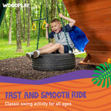 Three-Point Tire Swing Swivel