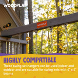 Swing Set Hanger Kit for 4” x 4” Beams