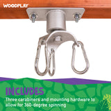 Three-Point Tire Swing Swivel