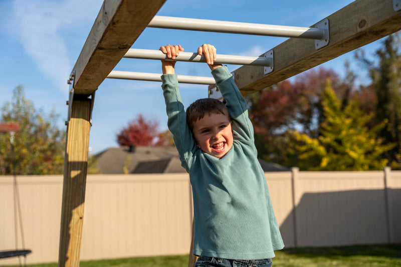 build it on your own monkey bars for kids 