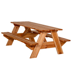 cedar picnic table