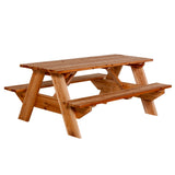 rectangle picnic table