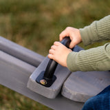 safe and fun jack and june outdoor seesaw teeter totter made from cedar wood for kids