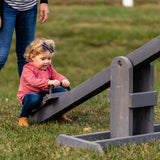 jack and june outdoor seesaw teeter totter made from cedar wood for kids