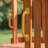 Woodplay 10" Playset Handles - Yellow Swing Set Handle_3