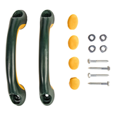 Woodplay 8" Plastic Swing Set Hand Grips -playset handles - Green_1