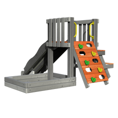 jack and june mini playset main - best small playset for toddlers. playsets for backyard and to build a swing set - do it yourself playsets toddler outdoor playset