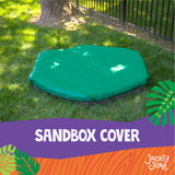 jack and june sand box cover covered sandboxes