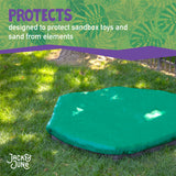 protects designed to protect sand box toys and sand from elements. covered sandboxes