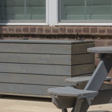 outdoor wooden toy box