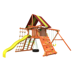 woodplay Lion's Den A top rated swing set - safari swingsets - backyard play sets - backyard play set