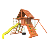 Lion's Den B playset from Woodplay backyard play sets - best swing set