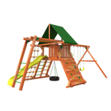 Woodplay Lion's Den C playset - swing sets for sale - outside playsets - outdoor play set - playground sets - swing sets for kids - backyard playsets