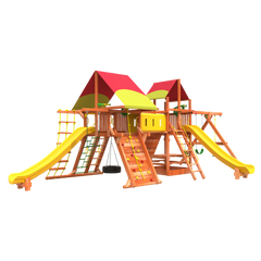Woodplay Megaset 1 swing set - where to buy a playset - huge swing sets - large playsets - cool swing sets