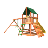 wooden swing sets for sale from Woodplay for sale Monkey Tower A - residential playgrounds