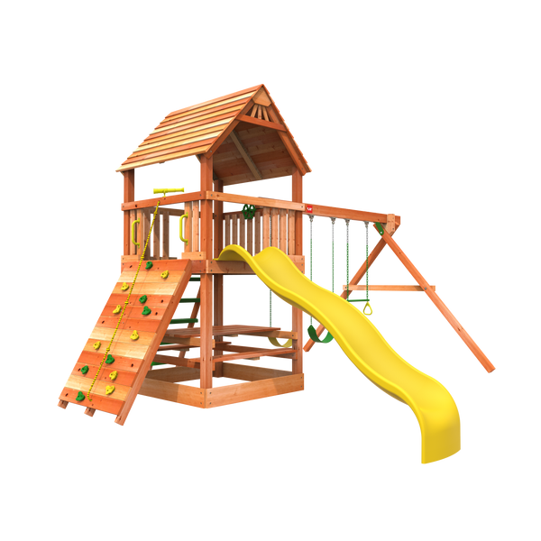 Woodplay Monkey Tower B wooden playset available near me where to buy - swingset sale - childrens swingsets