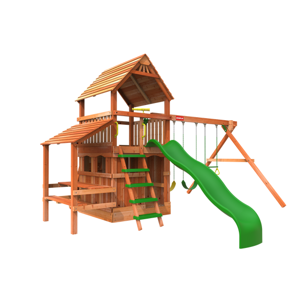 monkey tower f woodplay playset house - wood swing sets for sale