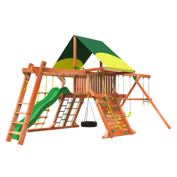 Woodplay Play set 5' Outback Combo 3 play ground 