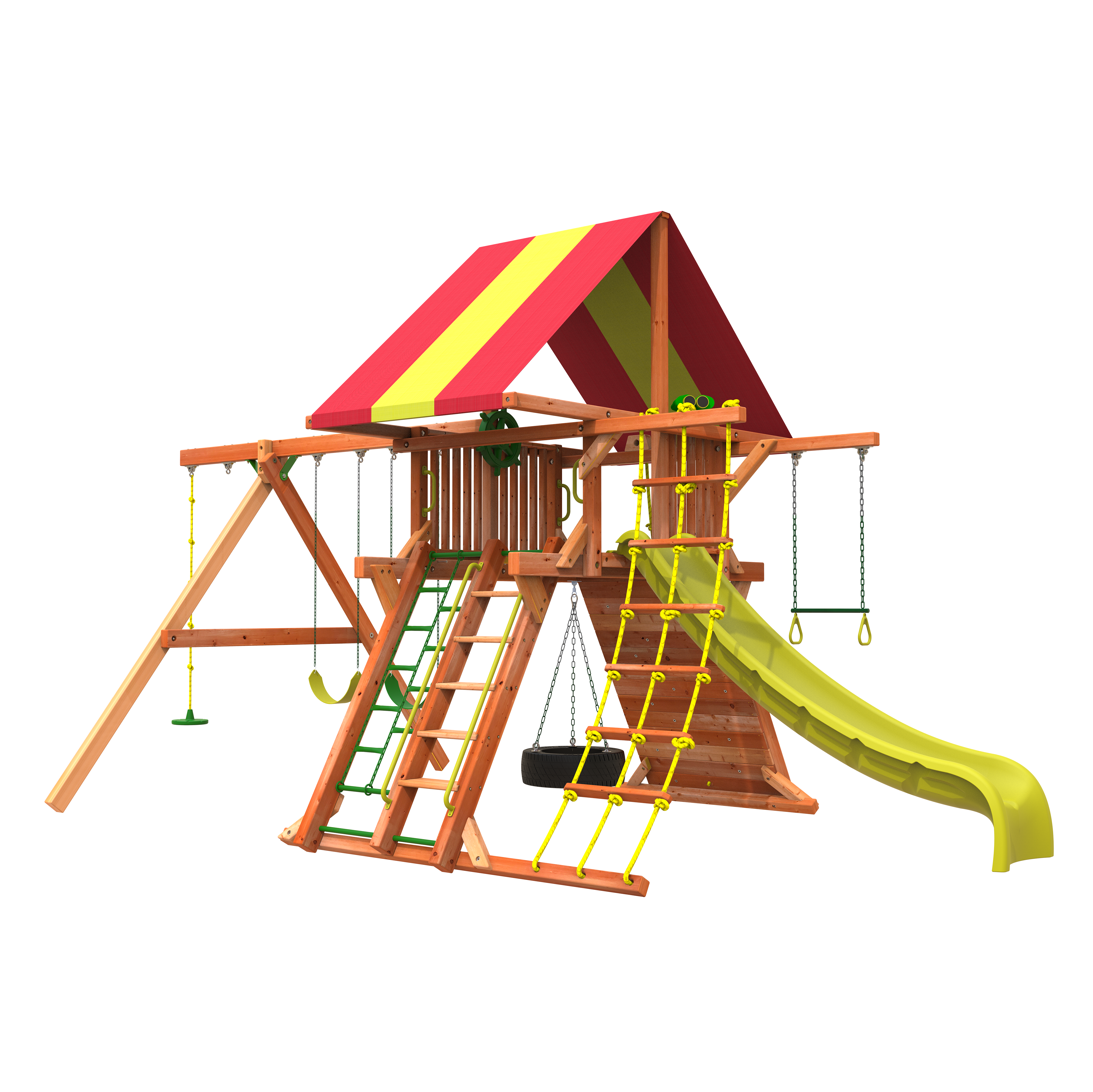 6' Outback Combo 2 | Best Outdoor Swing Sets For Sale | Woodplay