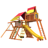 6' Outback Combo 4 Woodplay Playground for backyard