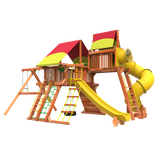 woodplay 6' XL outback combo 3 wooden playground set