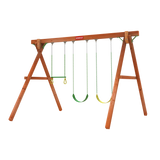 jungle swinger playset from Woodplay three swings