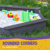 rounded corners for added safety