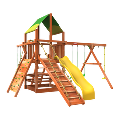 5' Playhouse Combo 2 from Woodplay play house wood - play houses