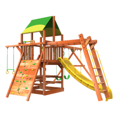 5' Playhouse Combo 3 wooden playset for sale near me - childs playhouse