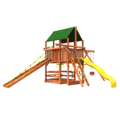 outdoor wooden swing sets for backyards from woodplay for sale near me climbing and swings with slide - playhouse for kids