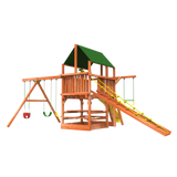 rear view photo 5' Playhouse XL Combo 2 - outdoor childrens playhouse