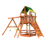 wood playsets available near me woodplay playset 6' Playhouse Combo 2