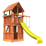 6' Playhouse Combo 1 wooden play ground set from woodplay 