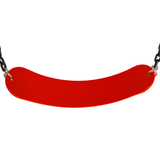 Woodplay Belt Swing - sling swings 80" Chains - Red_5