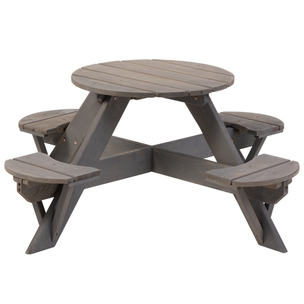 Jack and June Circular Cedar Childs Picnic Table