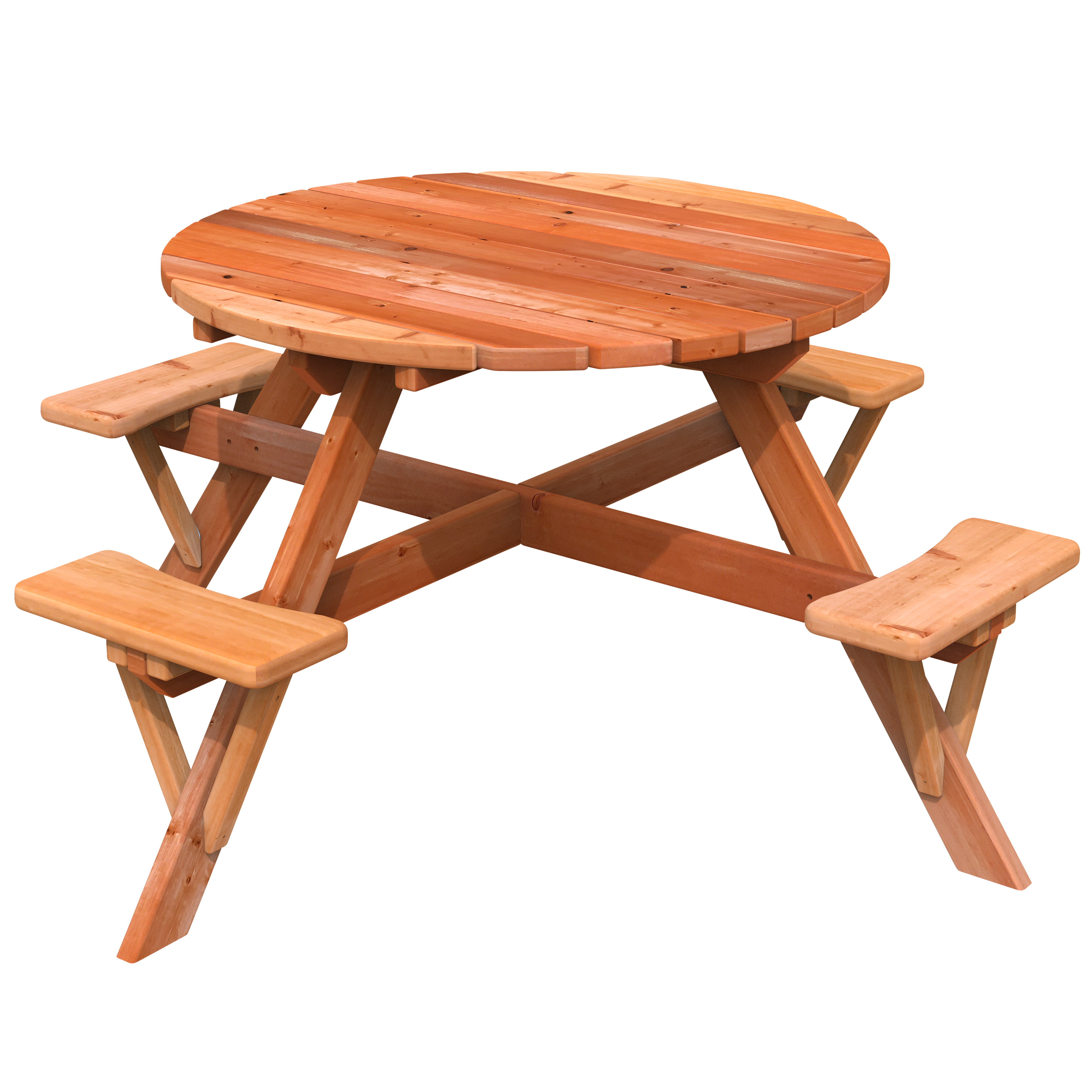 Redwood Picnic Table, Customize your Redwood Table