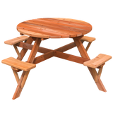 Circular Picnic Tables