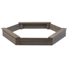 Jack and June Hexagonal SandBox - outdoor play - sandboxes
