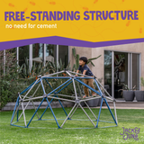 Jack and June Jungle Gym - Free-Standing Backyard Structure No Need For Cement