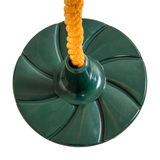 Woodplay Rope And Disc W/ Green Disc And Yellow 144" Rope 6_4