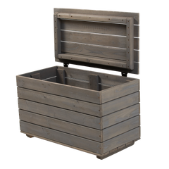 Jack and June Wooden Toy Chest
