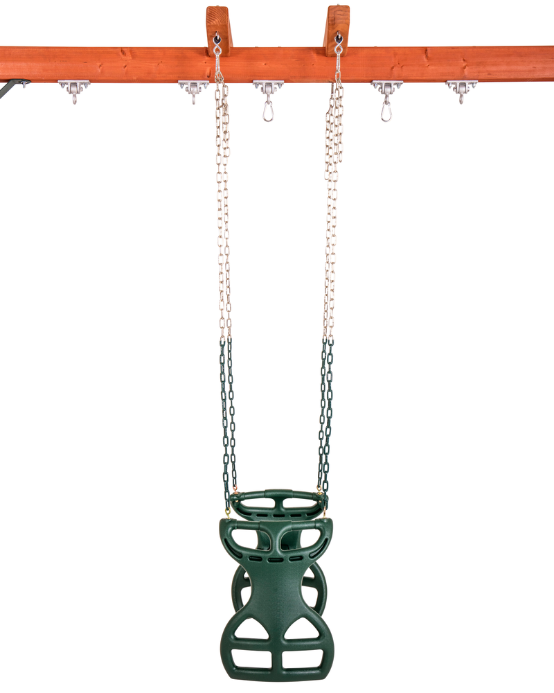 Woodplay Two Seater Glider Swing - Green_14