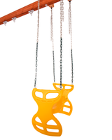 Woodplay Two Seater Glider Swing - playset glider swing