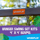 Swing Set Hanger Kit for 4” x 4” Beams