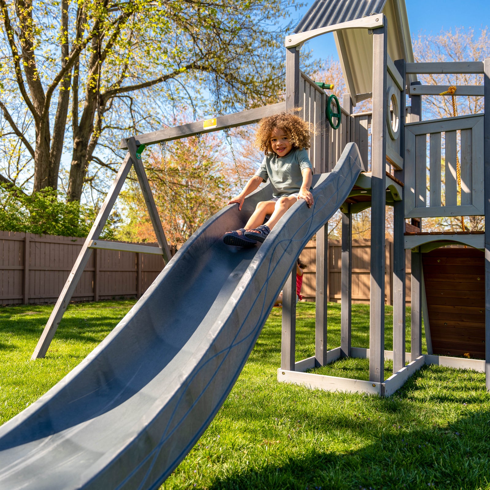 Replacement Kids Slides for Swing Set Woodplay