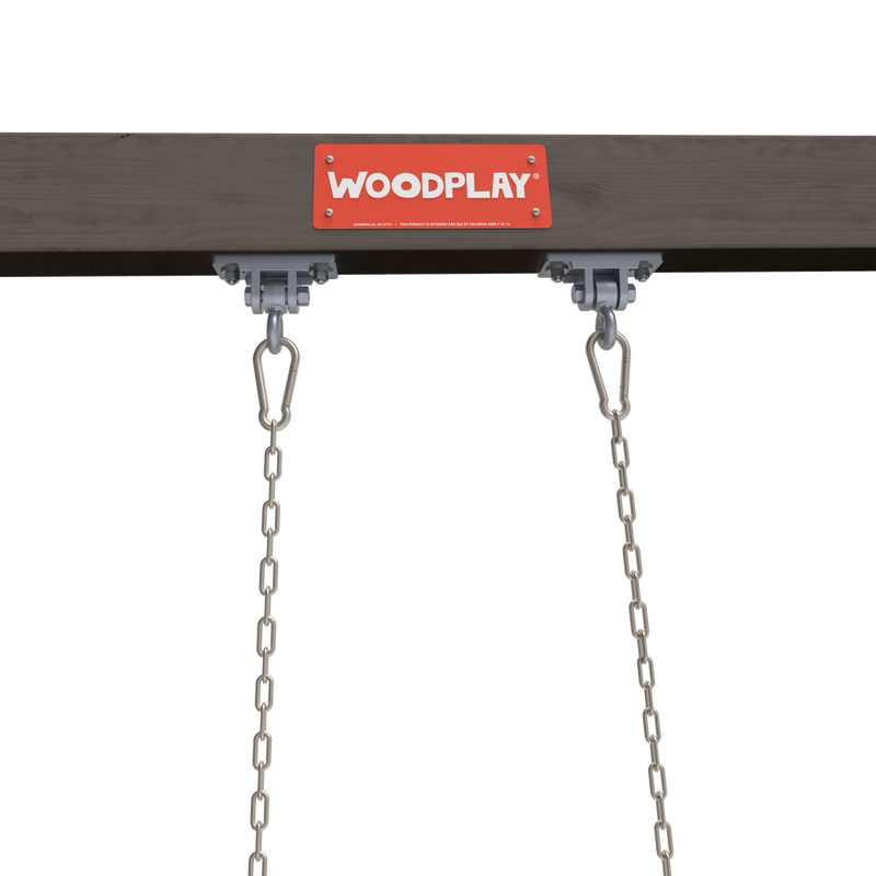 woodplay multi level playset adjustable swings