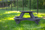 Kids Circular Cedar Picnic Table