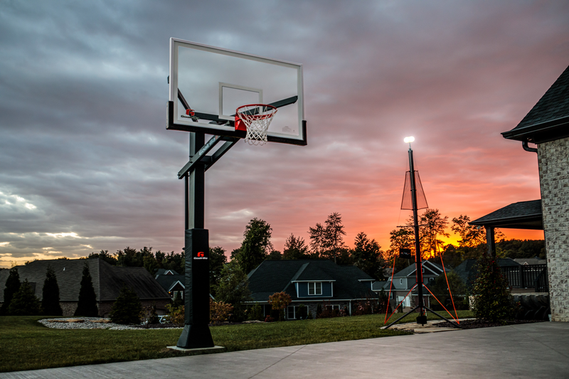 Goalrilla Torch for basketball hoops or playsets - play after dark _9