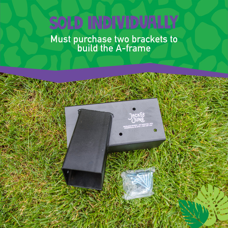sold individually - must purchase two swing set brackets to build the A-frame